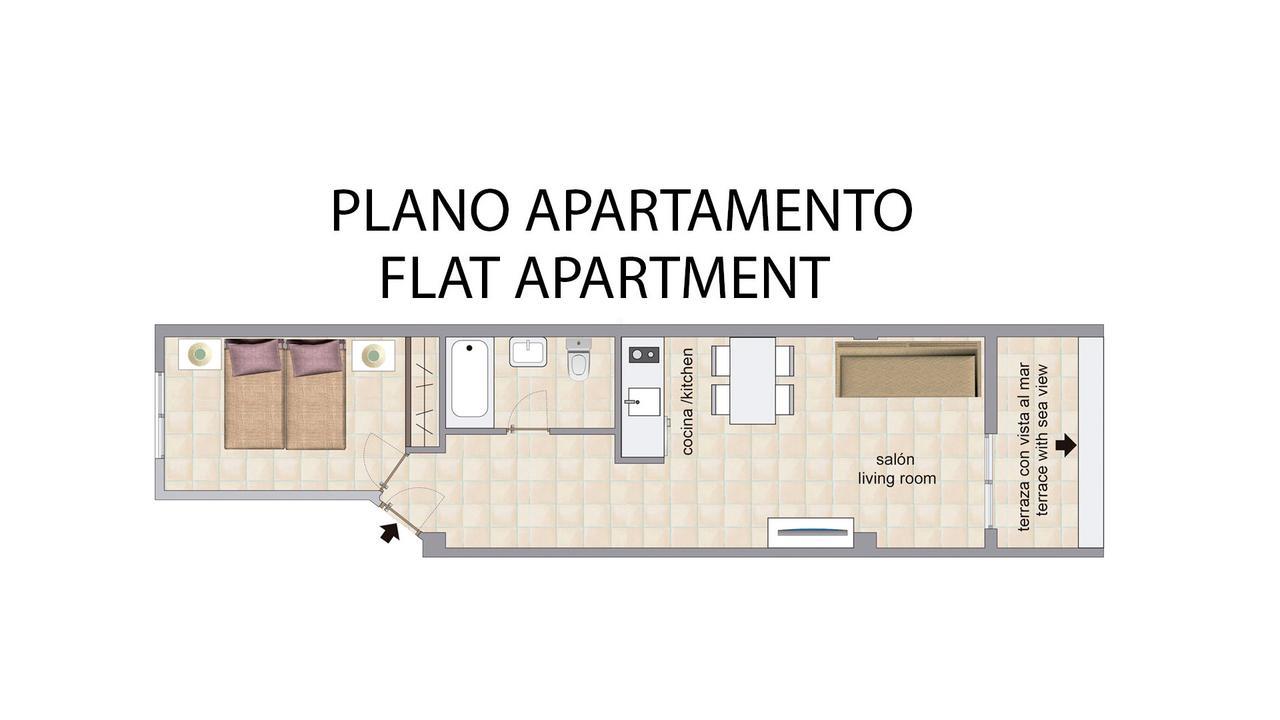 Apartamentos Portinatx Sea View Exterior foto